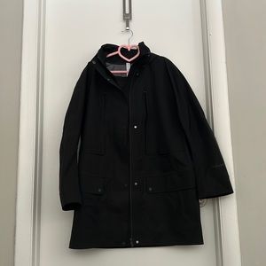 Lululemon StretchSeal Relaxed-Fit Long Rain Jacket, Black, 6